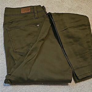 Judy Blue Skinny Fit Size 7 Olive Pants